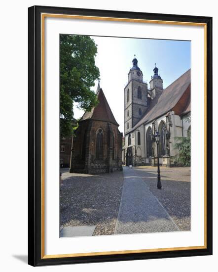 UNESCO World Heritage Site, Luther's Town of Wittenberg, Saxony-Anhalt, Germany-Michael Runkel-Framed Photographic Print