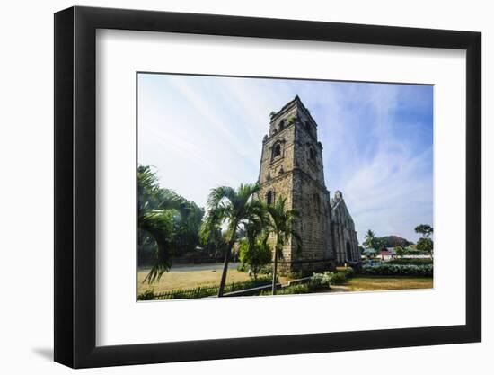 Unesco World Heritage Site the Colonial Church Paoay, Northern Luzon, Philippines-Michael Runkel-Framed Photographic Print