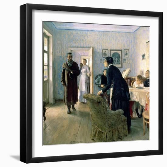 Unexpected, 1884-88-Ilya Efimovich Repin-Framed Giclee Print