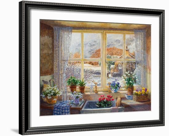 Unexpected Snowfall-Stephen Darbishire-Framed Giclee Print