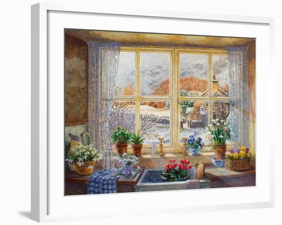 Unexpected Snowfall-Stephen Darbishire-Framed Giclee Print