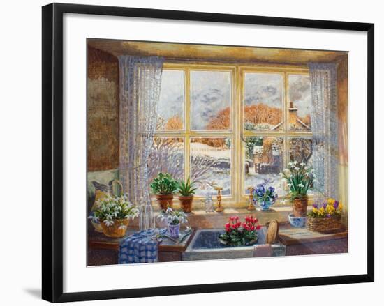 Unexpected Snowfall-Stephen Darbishire-Framed Giclee Print