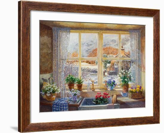 Unexpected Snowfall-Stephen Darbishire-Framed Giclee Print
