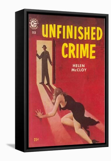 Unfinished Crime-null-Framed Stretched Canvas