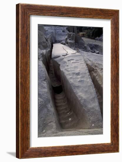 Unfinished Obelisk in Aswan-null-Framed Giclee Print