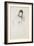 Unfinished Sketch of Lady Haden, 1895-James Abbott McNeill Whistler-Framed Giclee Print