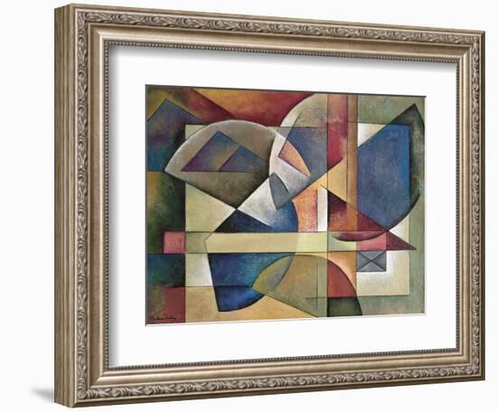 Unfolded Spheres-Marlene Healey-Framed Art Print