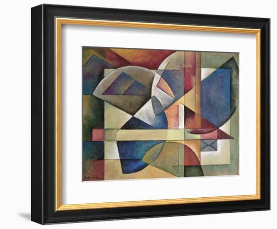 Unfolded Spheres-Marlene Healey-Framed Art Print