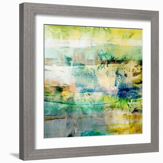 Unfolding I-Sisa Jasper-Framed Art Print