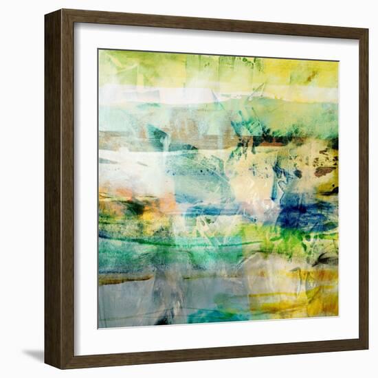 Unfolding I-Sisa Jasper-Framed Art Print