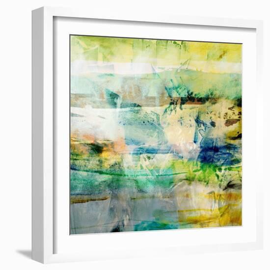 Unfolding I-Sisa Jasper-Framed Art Print