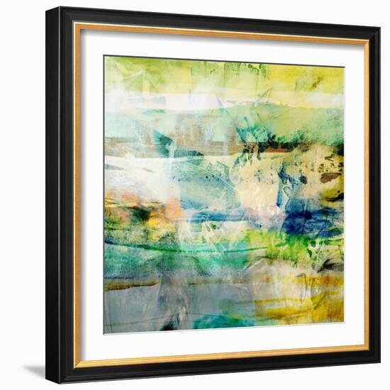 Unfolding I-Sisa Jasper-Framed Art Print