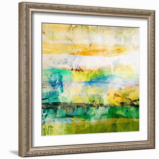 Unfolding II-Sisa Jasper-Framed Art Print