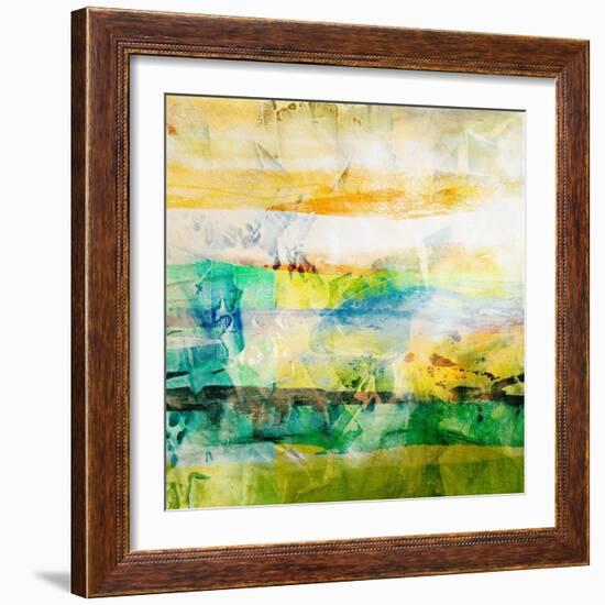 Unfolding II-Sisa Jasper-Framed Art Print