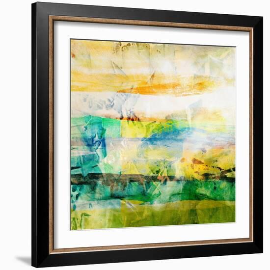 Unfolding II-Sisa Jasper-Framed Art Print