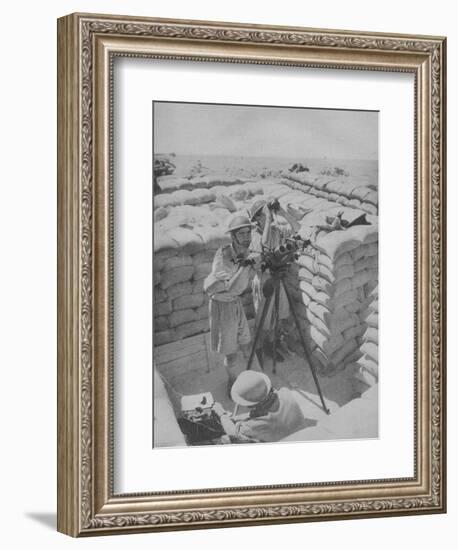 'Unhappy the Caproni They Happen to Spot', 1941-Unknown-Framed Photographic Print