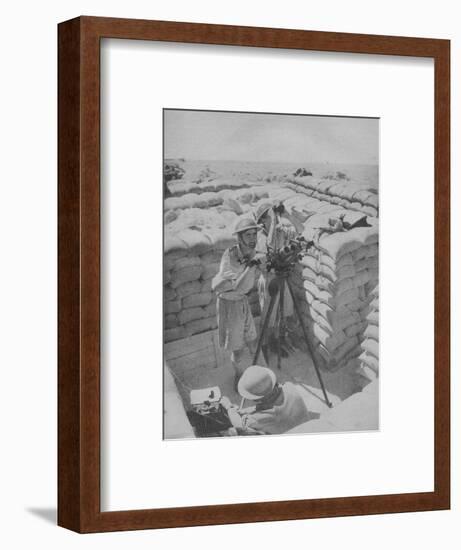'Unhappy the Caproni They Happen to Spot', 1941-Unknown-Framed Photographic Print