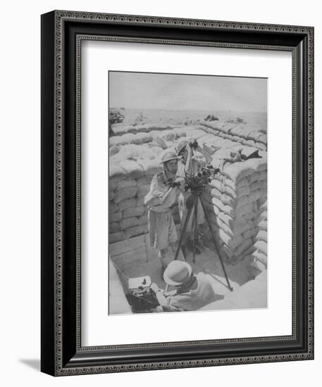 'Unhappy the Caproni They Happen to Spot', 1941-Unknown-Framed Photographic Print