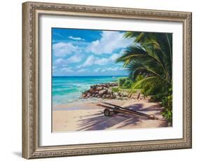 Unhitched, 2017, (oil on linen)-Colin Bootman-Framed Giclee Print