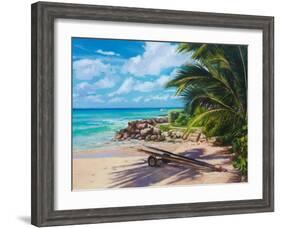 Unhitched, 2017, (oil on linen)-Colin Bootman-Framed Giclee Print