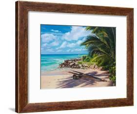 Unhitched, 2017, (oil on linen)-Colin Bootman-Framed Giclee Print