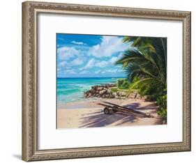 Unhitched, 2017, (oil on linen)-Colin Bootman-Framed Giclee Print