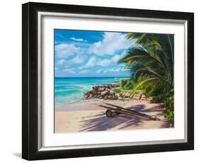 Unhitched, 2017, (oil on linen)-Colin Bootman-Framed Giclee Print