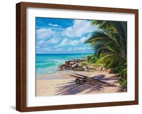 Unhitched, 2017, (oil on linen)-Colin Bootman-Framed Giclee Print