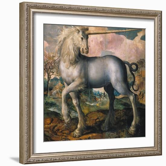 Unicorn, 1572-Paul Delaroche-Framed Giclee Print