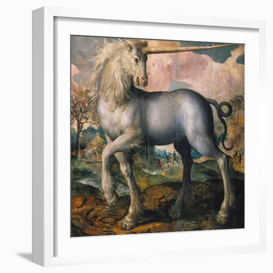 Unicorn, 1572-Paul Delaroche-Framed Giclee Print