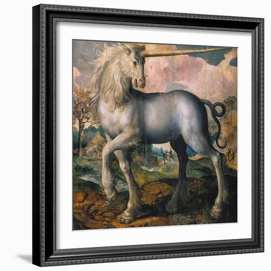 Unicorn, 1572-Paul Delaroche-Framed Giclee Print