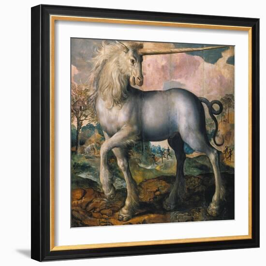 Unicorn, 1572-Paul Delaroche-Framed Giclee Print