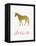 Unicorn Dreaming 1-Kimberly Allen-Framed Stretched Canvas