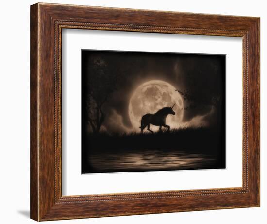 Unicorn Dreams-Julie Fain-Framed Art Print