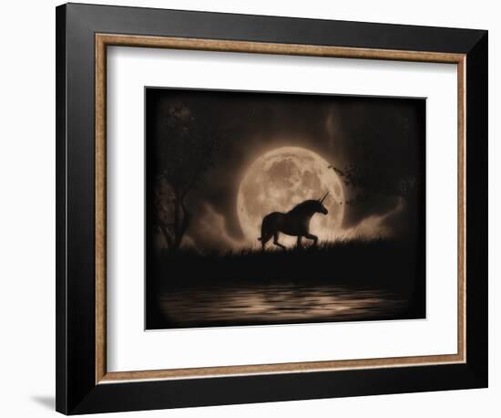 Unicorn Dreams-Julie Fain-Framed Art Print