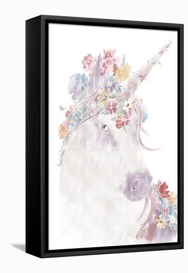 Unicorn Floral-1x Studio II-Framed Premier Image Canvas