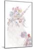 Unicorn Floral-1x Studio II-Mounted Giclee Print