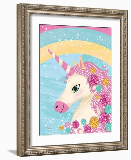 Unicorn II-Teresa Woo-Framed Art Print