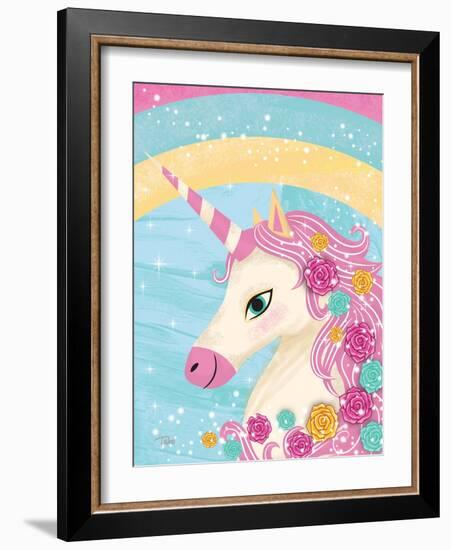 Unicorn II-Teresa Woo-Framed Art Print