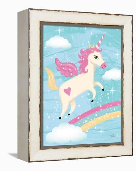 Unicorn IV-Teresa Woo-Framed Stretched Canvas