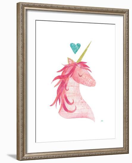 Unicorn Magic I Heart-Melissa Averinos-Framed Premium Giclee Print