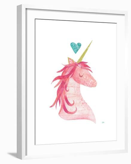 Unicorn Magic I Heart-Melissa Averinos-Framed Premium Giclee Print