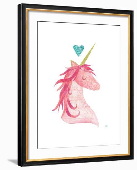 Unicorn Magic I Heart-Melissa Averinos-Framed Premium Giclee Print