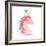 Unicorn Magic II Heart Sq-Melissa Averinos-Framed Premium Giclee Print