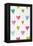 Unicorn Magic Pattern II Crop-Melissa Averinos-Framed Stretched Canvas