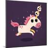 Unicorn of Death-Michael Buxton-Mounted Art Print