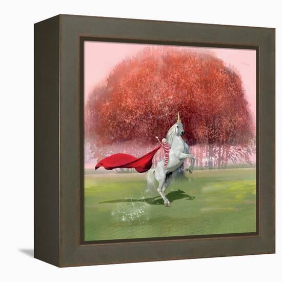 Unicorn Ride-Nancy Tillman-Framed Stretched Canvas