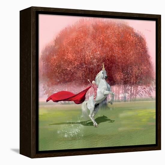 Unicorn Ride-Nancy Tillman-Framed Stretched Canvas