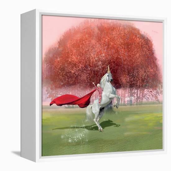 Unicorn Ride-Nancy Tillman-Framed Stretched Canvas