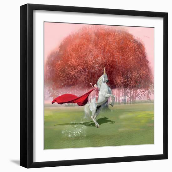 Unicorn Ride-Nancy Tillman-Framed Art Print